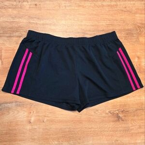 Champion Black and Pink Athletic Shorts XXL